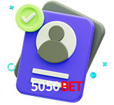 Tornar-se um membro do 5050Bet é muito simples